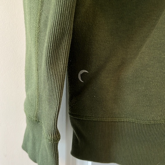 ZYIA green cowl neck hoodie - Picture 5 of 6